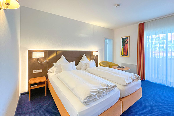 Doppelzimmer mit Balkon